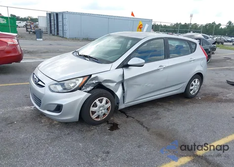 2012 Hyundai Accent Gs from USA, damaged, VIN KMHCT5AE3CU039248